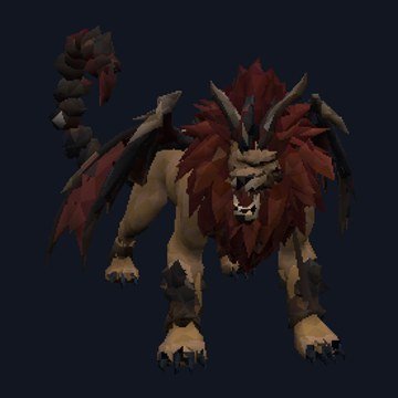 Martichoras, the Crimson Manticore