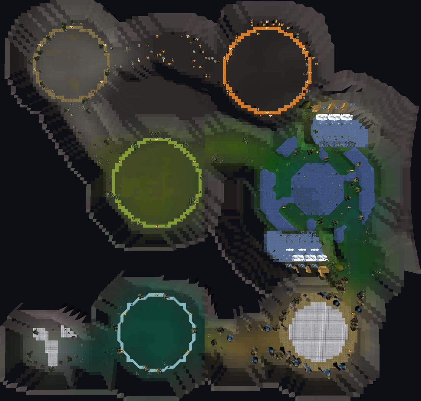 Annotated map